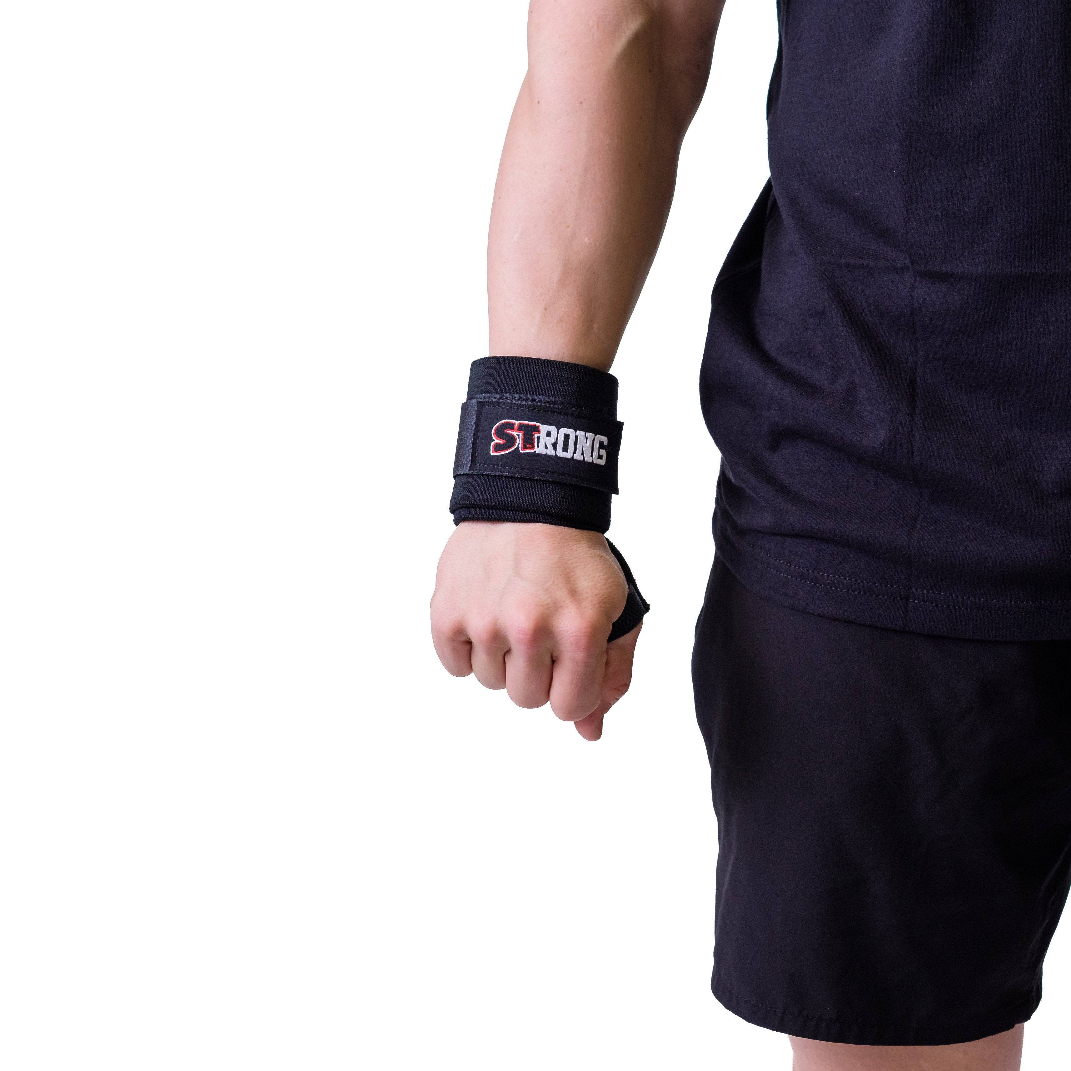 Sling Shot | STrong Wrist Wraps - Black - XTC Fitness - Exercise Equipment Superstore - Canada - Wrist Wraps