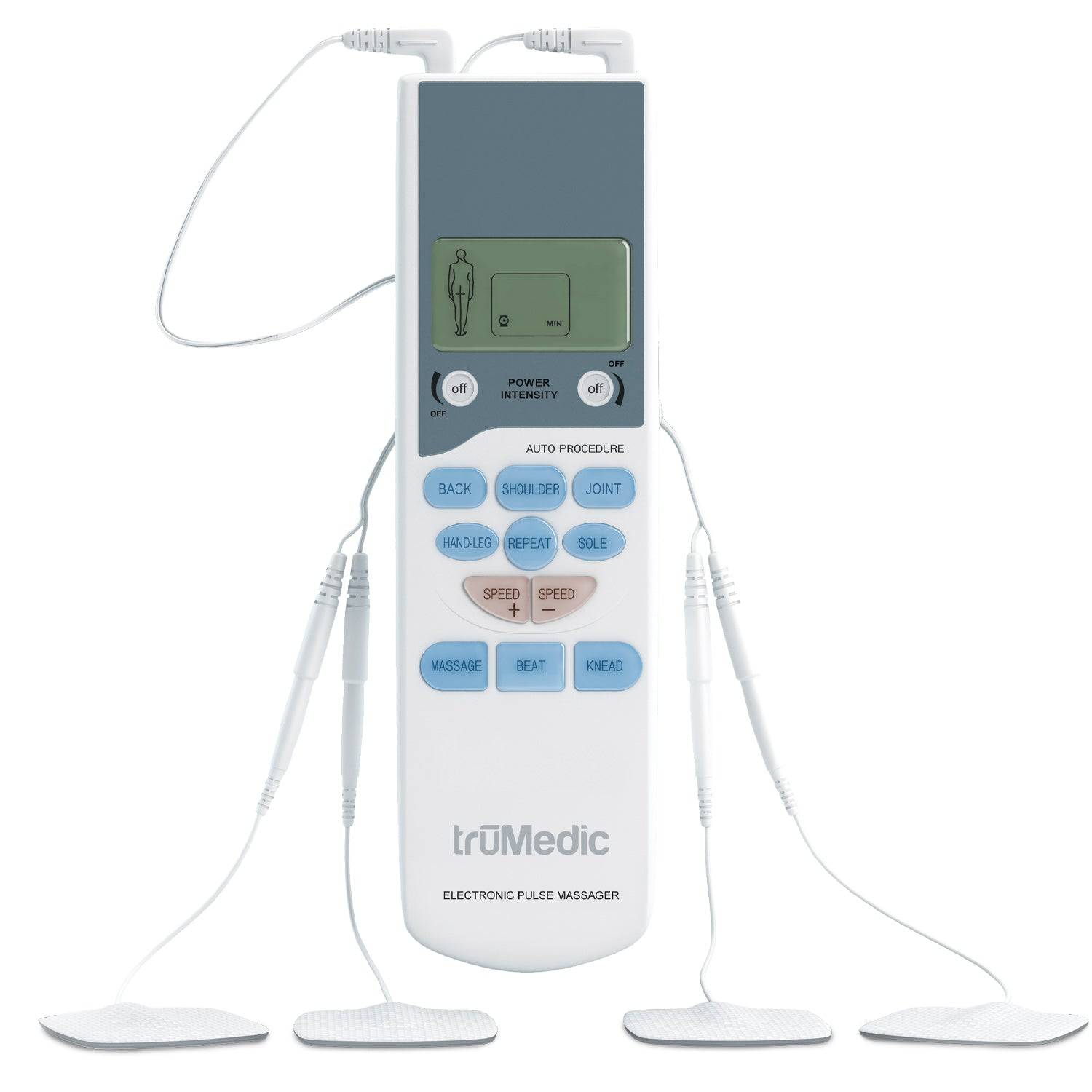 truMedic | PL-009 TENS Unit Electronic Pulse Massager - XTC Fitness - Exercise Equipment Superstore - Canada - Electric Massagers
