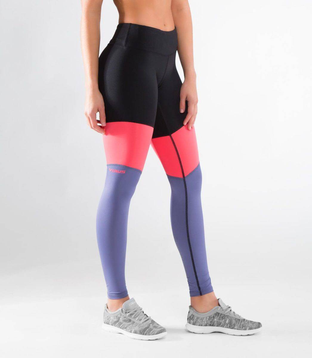 Virus | ECO41 Stay Cool Tri-Color Compression Pants - XTC Fitness - Exercise Equipment Superstore - Canada - Pants
