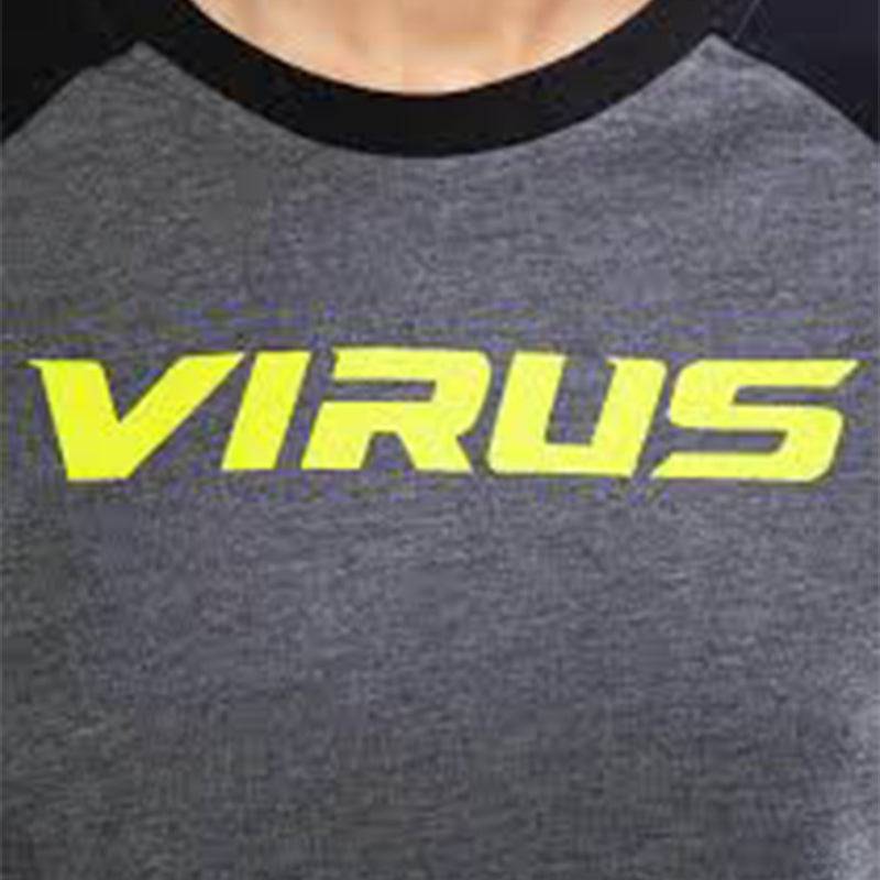 Virus | WPC23 Virus Outline Premium Raglan Crop - XTC Fitness - Exercise Equipment Superstore - Canada - Crop Top
