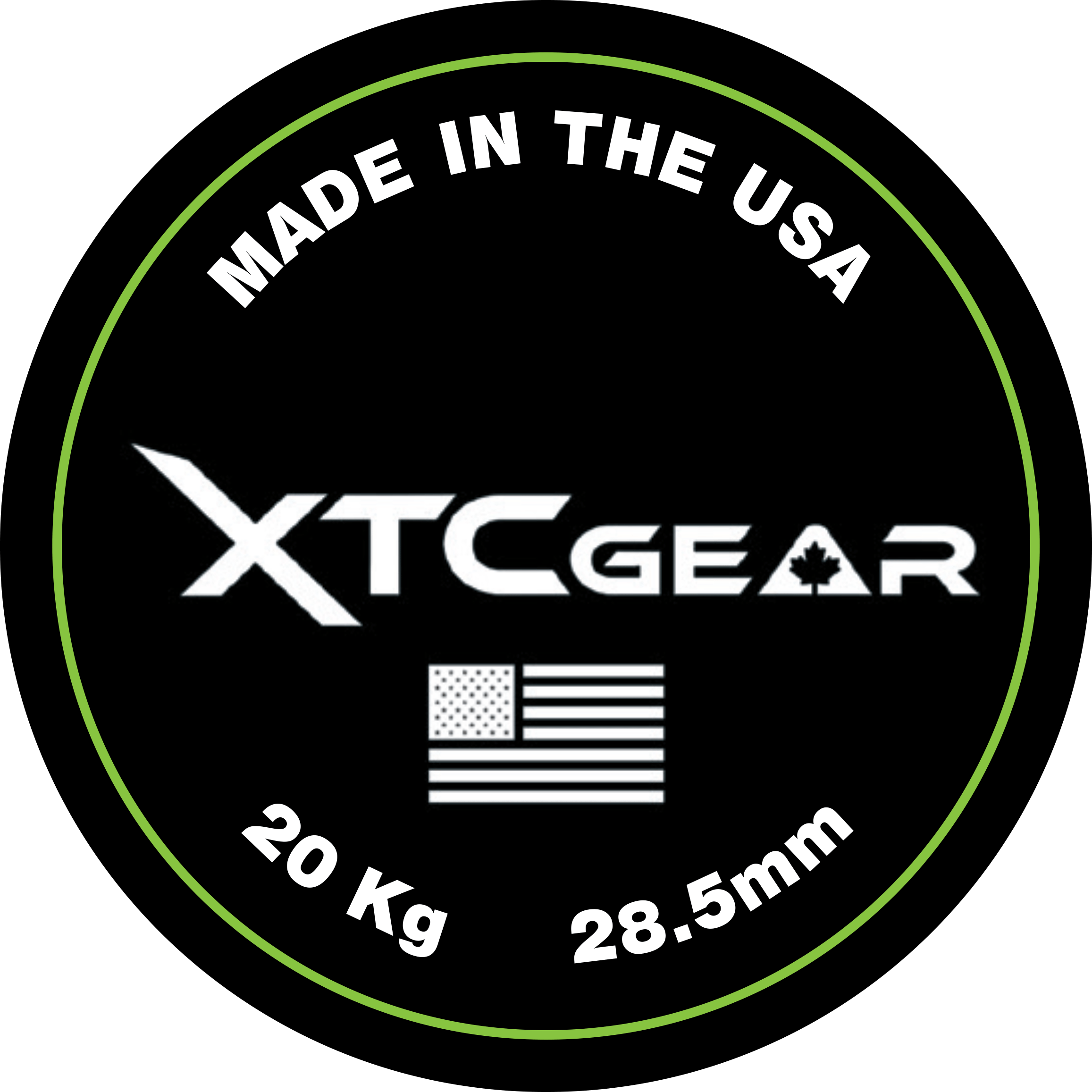XTC Gear | X-Series Power Bar - Cerakote - XTC Fitness - Exercise Equipment Superstore - Canada - Powerlifting Barbell