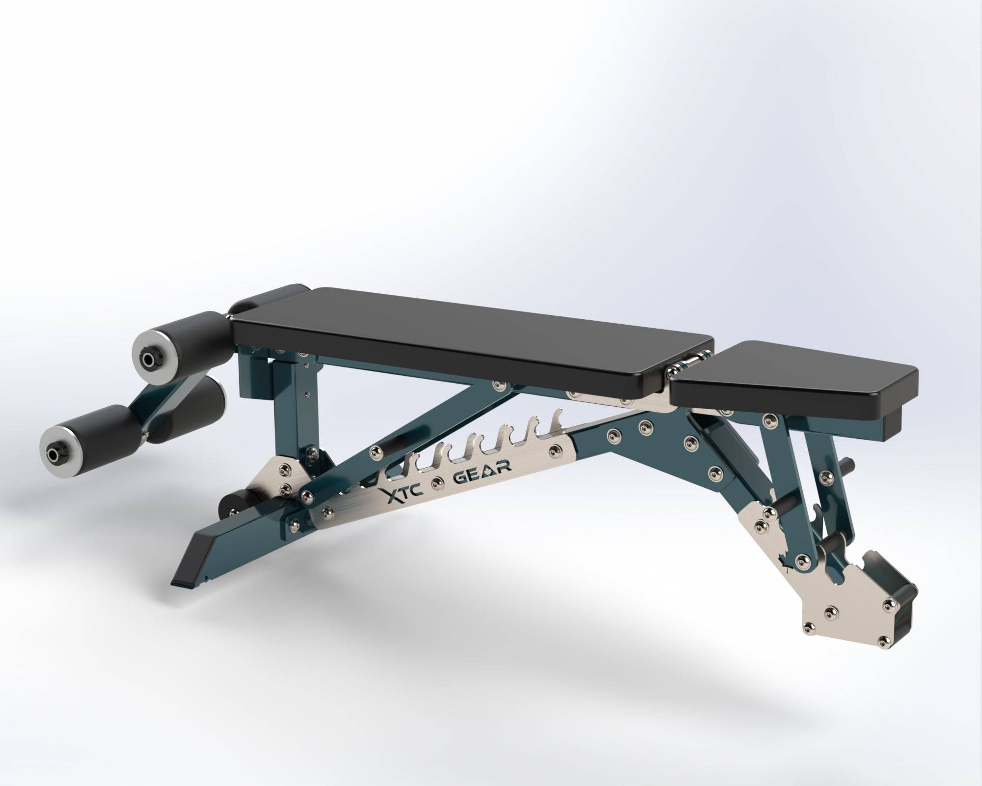 XTC Gear | X-Series Super Bench Attachment - Decline - XTC Fitness - Exercise Equipment Superstore - Canada - Bench Accessory