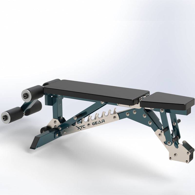 XTC Gear |  X-Series Super Bench with Decline - XTC Fitness - Exercise Equipment Superstore - Canada - Adjustable Bench FID