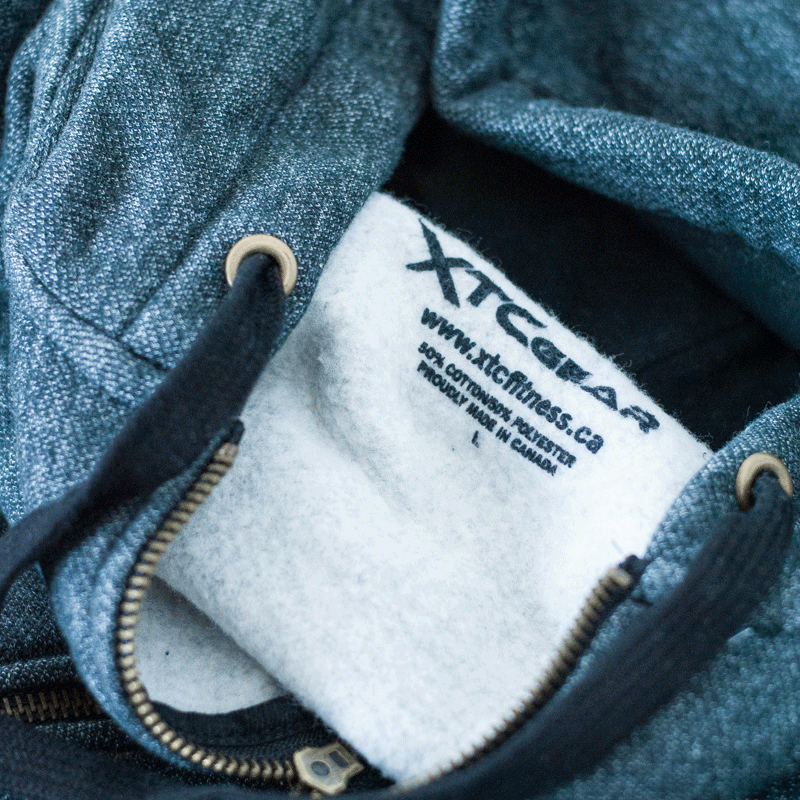 XTC Gear | Jerico Artisan Melange Full-Zip Hoody - XTC Fitness - Exercise Equipment Superstore - Canada - Hoodie