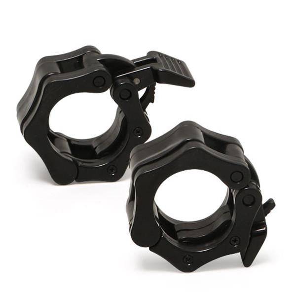 York Barbell | 2" Olympic Locking Clamp Collars - Black - XTC Fitness - Exercise Equipment Superstore - Canada - 2" Olympic Collars
