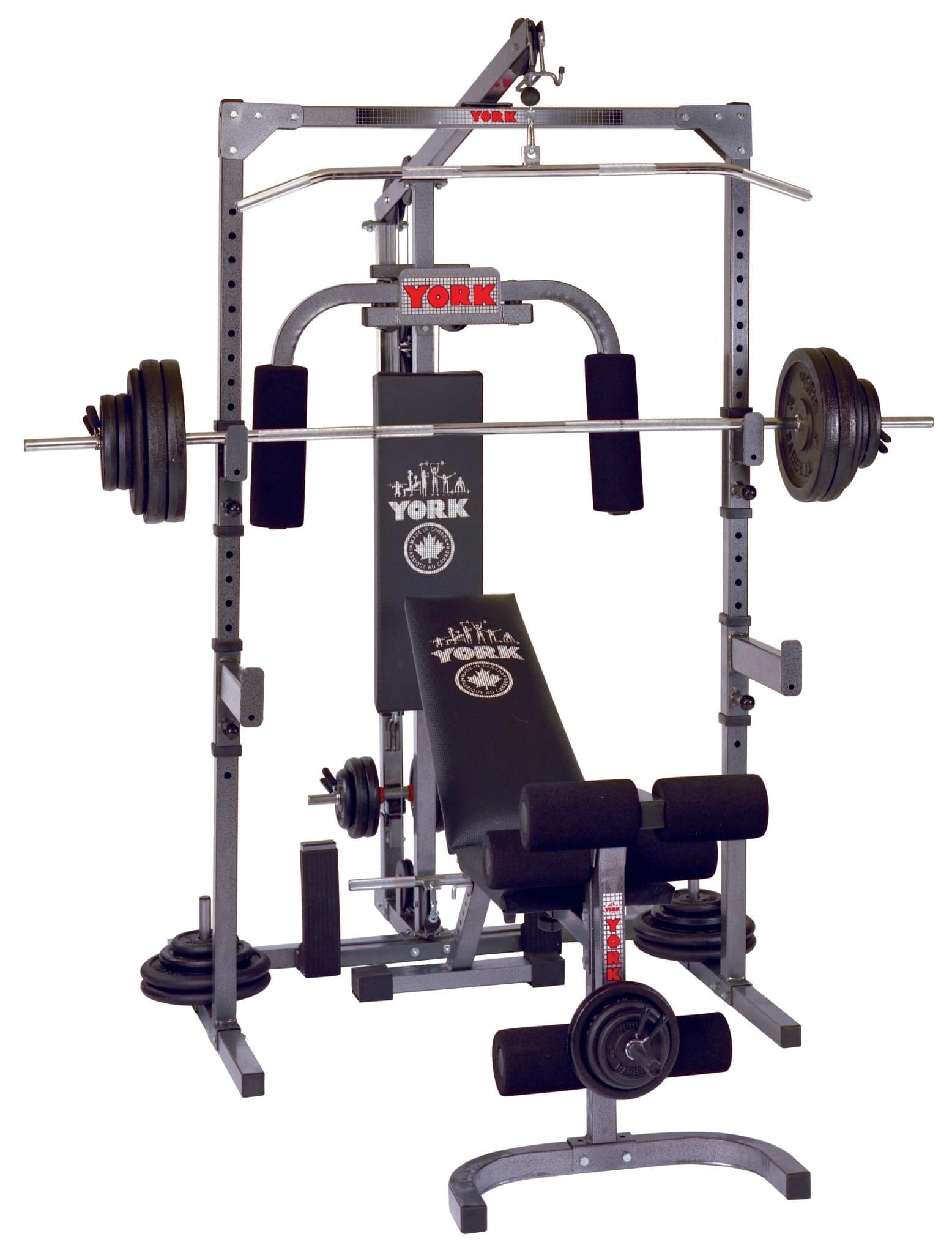 York Barbell | 3000 Power Station - XTC Fitness - Exercise Equipment Superstore - Canada - Squat Rack