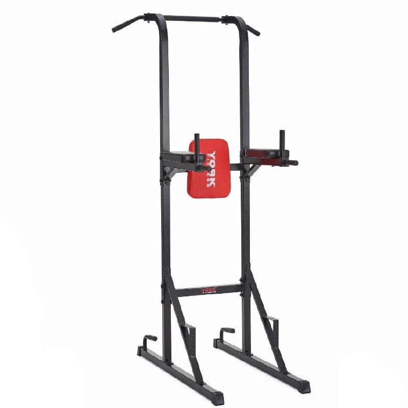 York Barbell | Aspire Power Tower VKR - XTC Fitness - Exercise Equipment Superstore - Canada - Knee Raise Dip