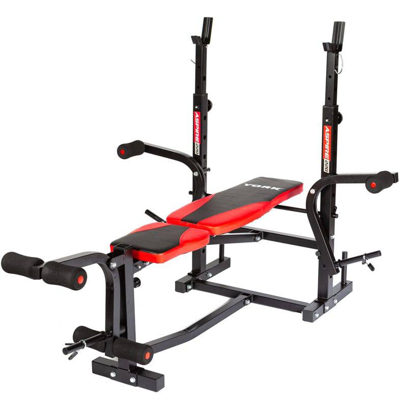 York Barbell | Aspire Series 220 Multi-Purpose Bench Press - XTC Fitness - Exercise Equipment Superstore - Canada - Adjustable Bench FID