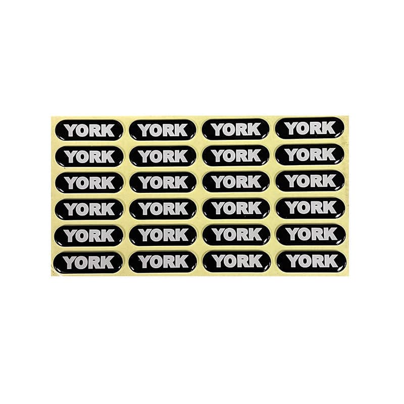 York Barbell | Dumbbell Brand Stickers - XTC Fitness - Exercise Equipment Superstore - Canada - Parts