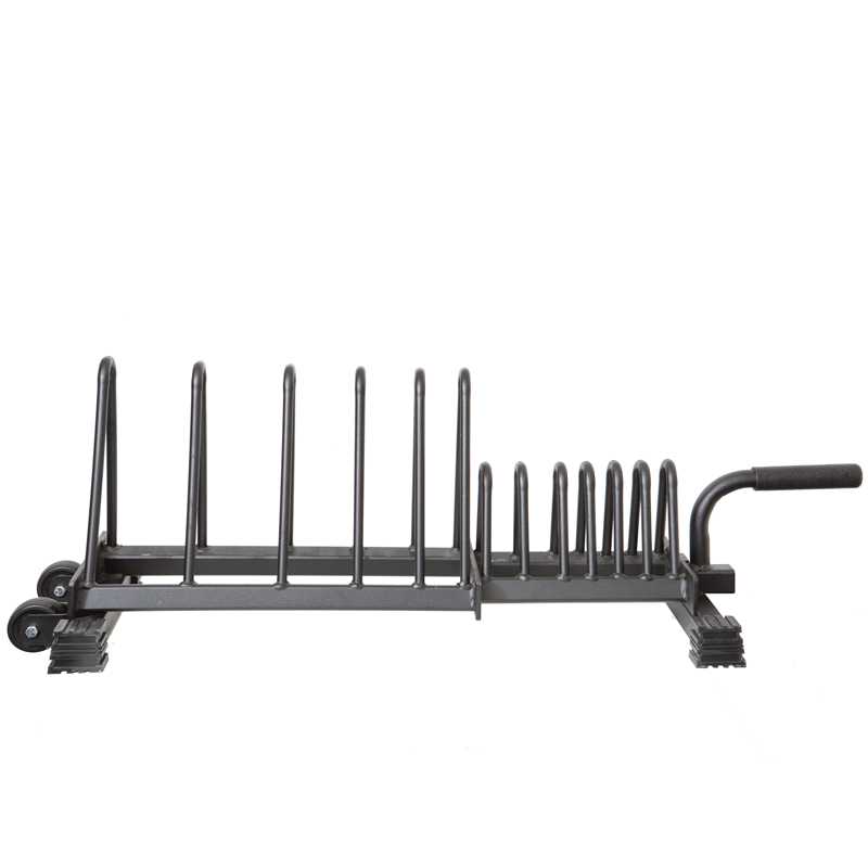 York Barbell Horizontal Weight Plate Rack Bumper Storage Canada