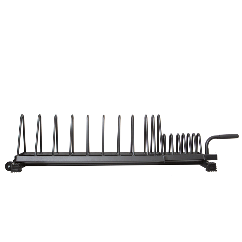 York Barbell | Horizontal Weight Plate Rack - XTC Fitness - Exercise Equipment Superstore - Canada - Olympic Plate Storage