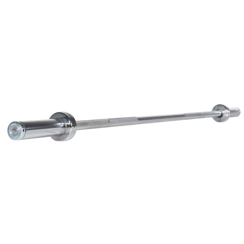 York Barbell | International Hard Chrome Bar - 6ft (30mm) - XTC Fitness - Exercise Equipment Superstore - Canada - Multi-Purpose Barbell