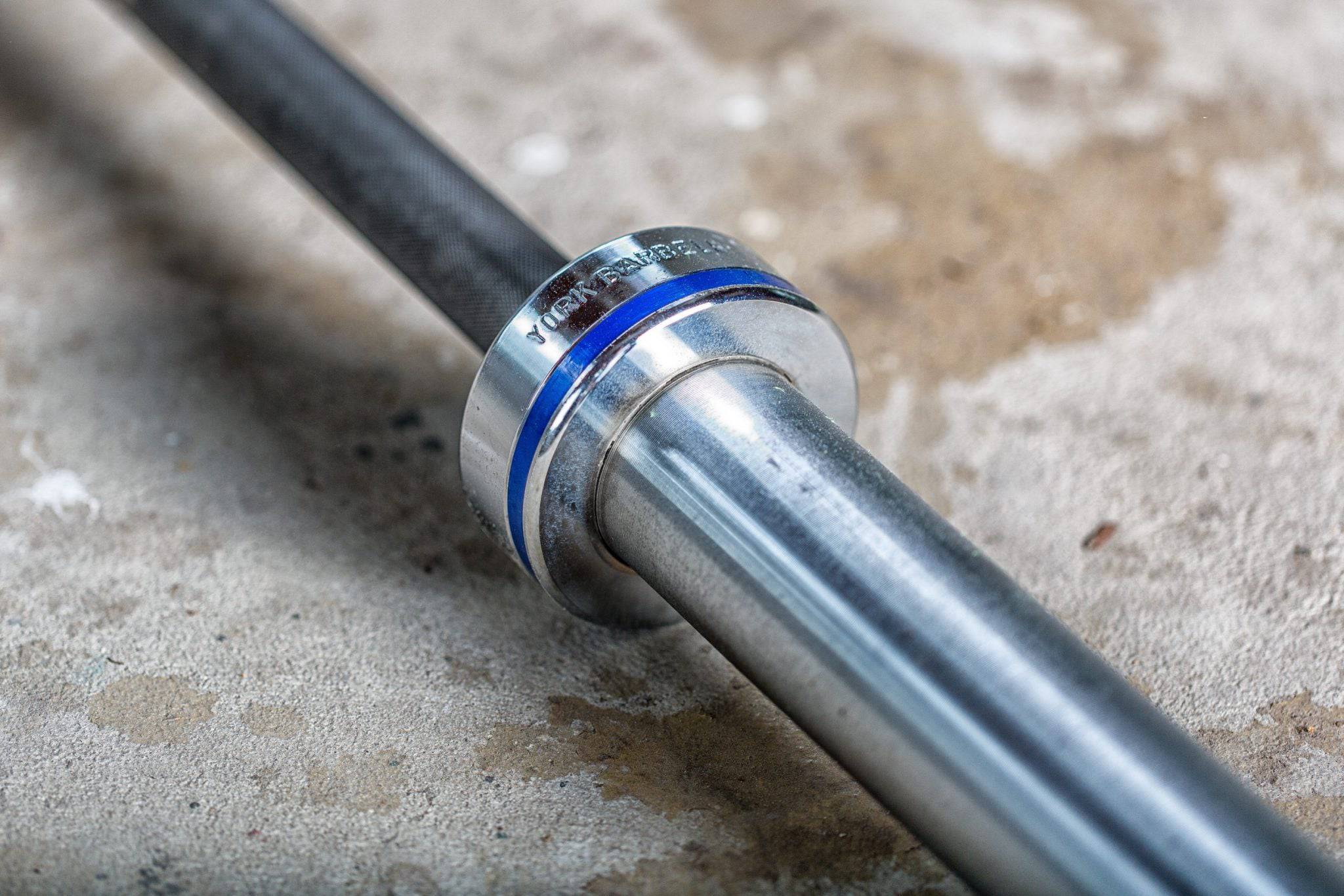 York Barbell | Men's Stainless Steel Needle Bearing "Elite" Competition Bar - 28mm - XTC Fitness - Exercise Equipment Superstore - Canada - Olympic Lifting Barbell