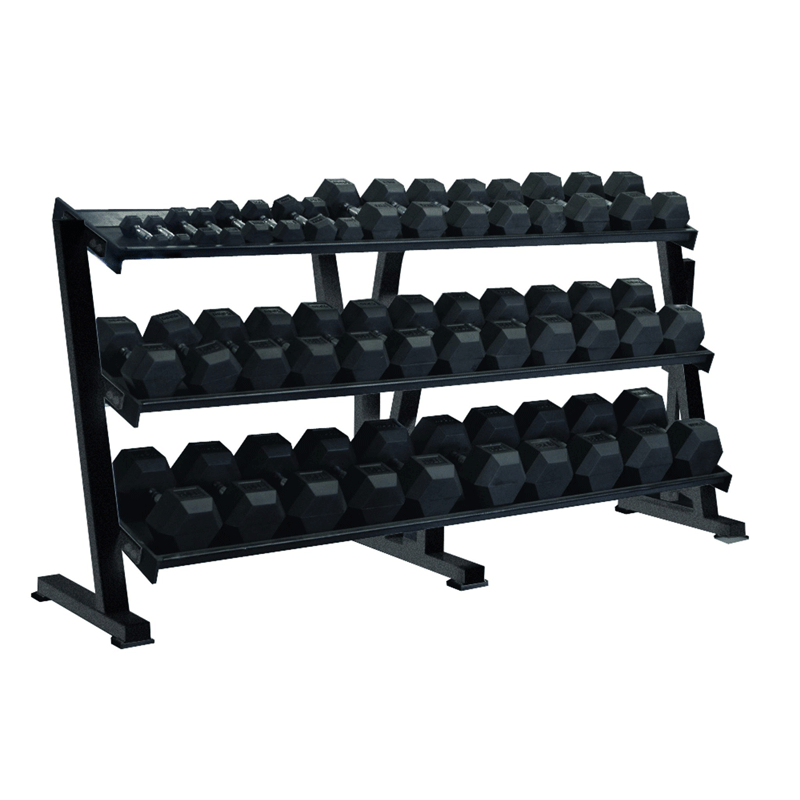 York Barbell | Professional Hex Dumbbell Rack - XTC Fitness - Exercise Equipment Superstore - Canada - Dumbbell Storage
