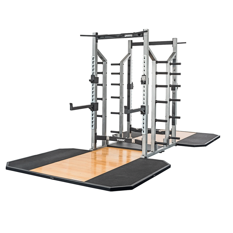 York Barbell | STS Double Half Rack - XTC Fitness - Exercise Equipment Superstore - Canada - Half Rack
