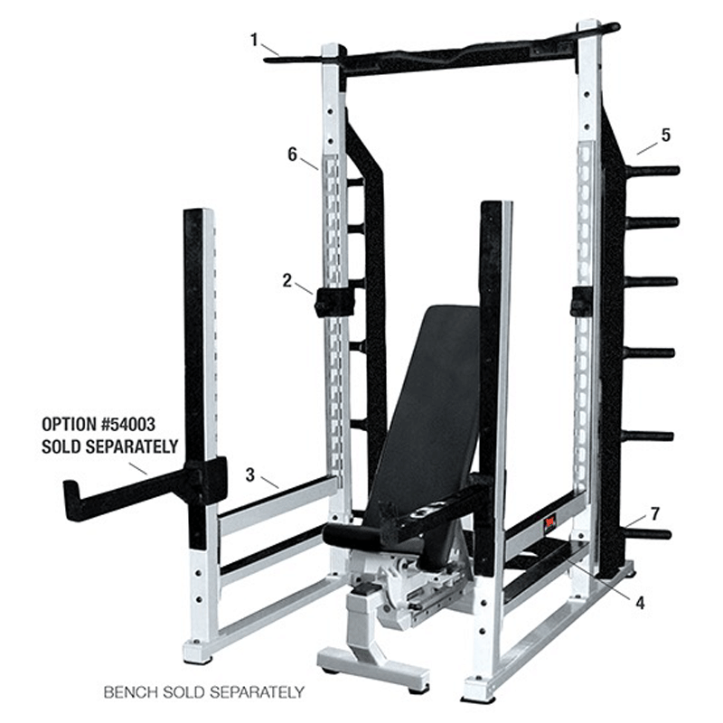 York Barbell | STS Multi-Function Rack - XTC Fitness - Exercise Equipment Superstore - Canada - Multi-Function Rack