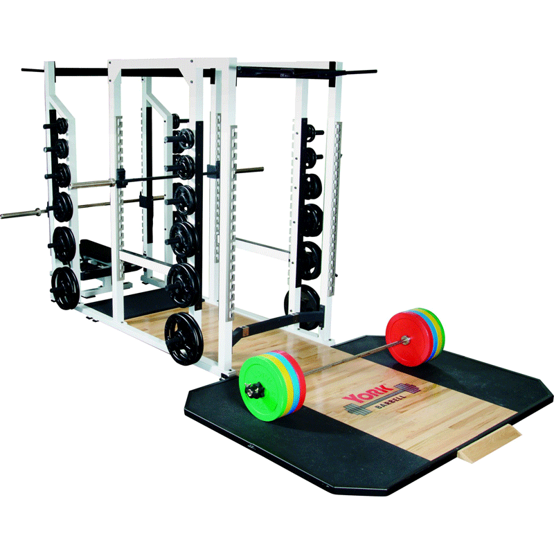 York Barbell | STS Triple Combo Rack - XTC Fitness - Exercise Equipment Superstore - Canada - Power Rack