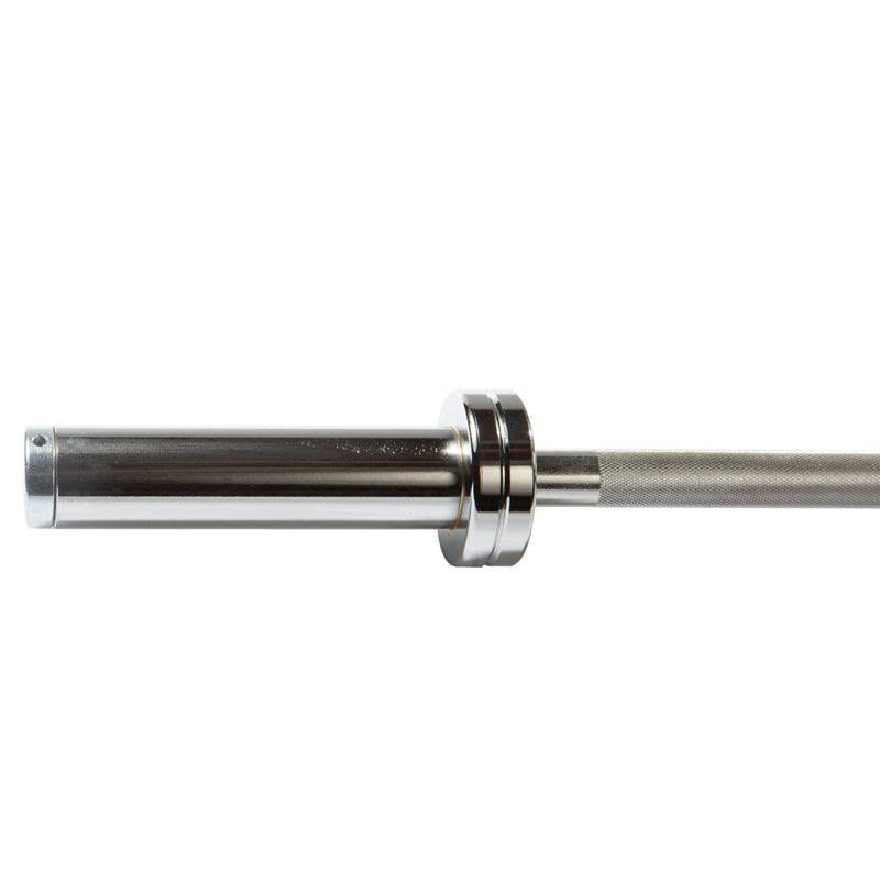 York Barbell | International Hard Chrome Bar - 6ft (30mm) - XTC Fitness - Exercise Equipment Superstore - Canada - Multi-Purpose Barbell