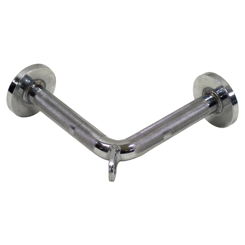 York Barbell | Tricep Press DownBar - 10" - XTC Fitness - Exercise Equipment Superstore - Canada - Cable Attachment
