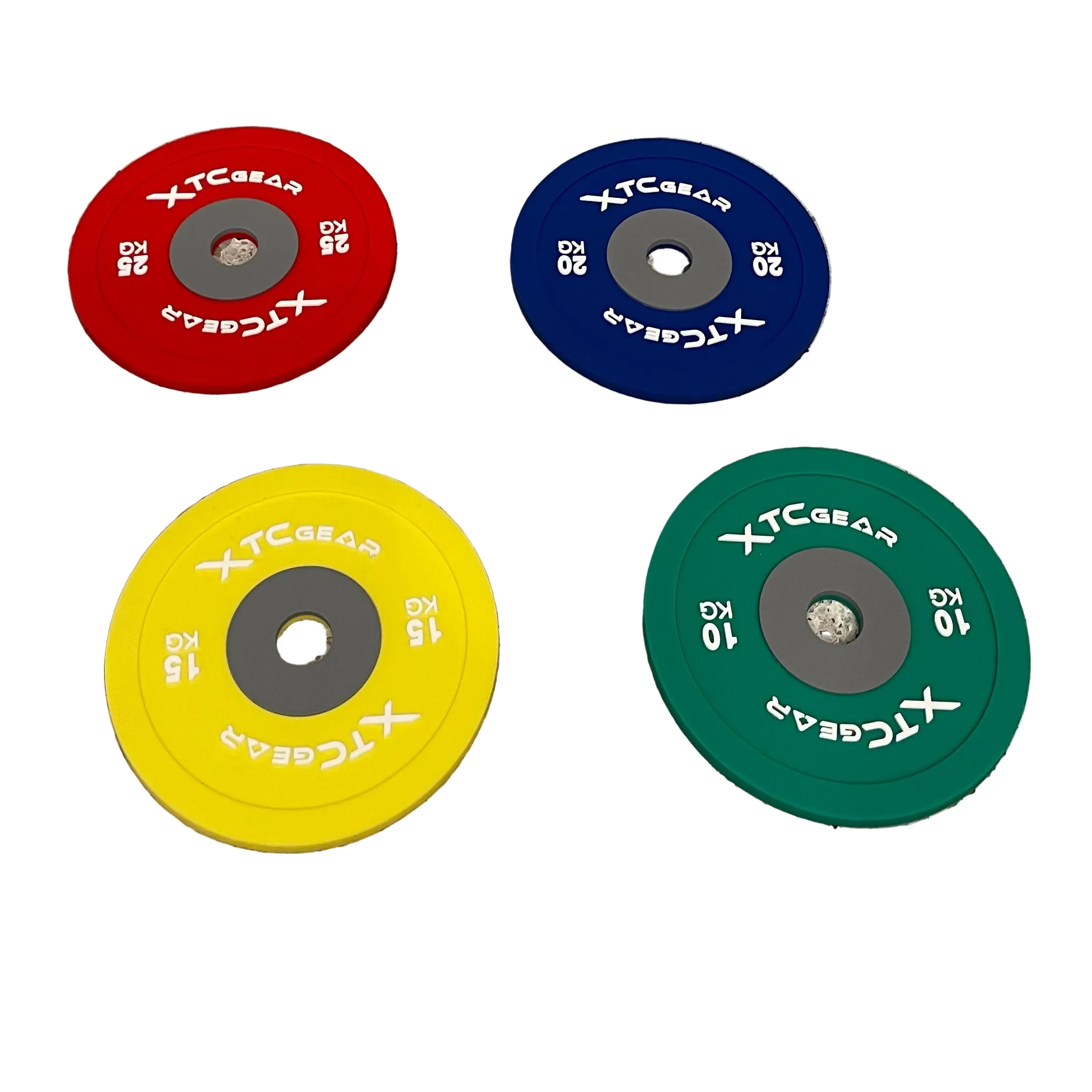 XTC Gear | X-Series Competition Plate Coasters (PVC) - XTC Fitness - Exercise Equipment Superstore - Canada - Free Weights
